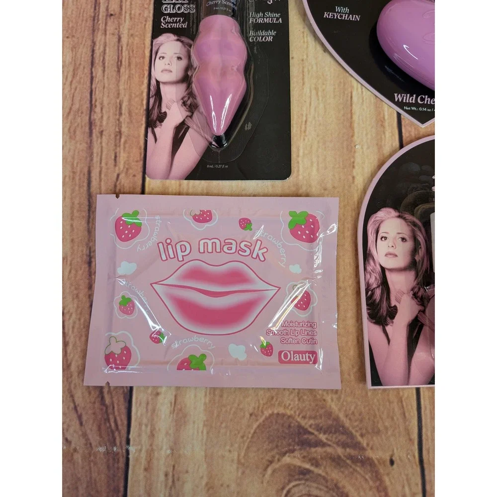 Buffy the Vampire Slayer Lip Gloss Balm & Nail Polish Beauty Bundle Lot